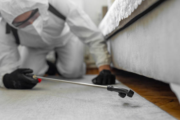 Professional Mosquito Control technician working in Cleveland Heights, OH